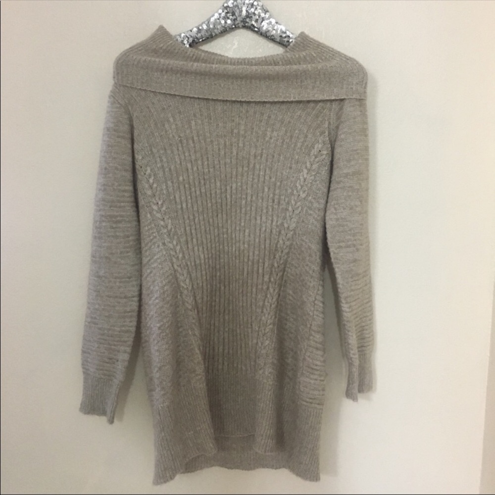Alyx | Tan Knit Turtle Neck Sweater | L